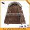 New fashion real black fur jackets for men