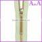 #7 Nylon zipper open-end with auto-lock normal slider