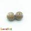 9mm FDA Raw Organic Beech Loose Wooden Teething Bead For Baby Toy