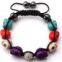 Skull Shamballa Bracelet