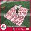 Polar fleece printed waterproof picnic blanket