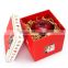 Lot of 4 Small Nesting GIFT BOX Boxes CHRISTMAS Present (Polar Bear Santa Claus Gloves Snowman) NEW