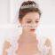 Unique Design Retro Alloy Diamond Crown Wedding Headdress