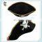 Adult Tricorn Black Pirate Captain Halloween Buccaneer Party Costume Hats HPC-0208