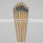 12 Piece Acrylic Painting Long Handle Round Bristle Brush Set