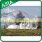 Hot Sale Inflatable Half Transparent Bubble Lodge Tent, Durable Inflatable Bubble Dome Tent for Outdoor Camping