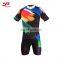 Sublimation custom new design quick dry fabric 3D Padded Bicycle cycle clothing