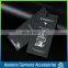 OEM ODM black card paper swing tag with embossed gold foil logo hang tag