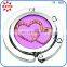 Personalized table top bag hanger with luxury rhinestone