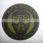 custom pvc rubber embroidery woven patch