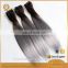 silver grey human hair for braiding 1b grey ombre grey human hair weaving wig