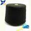 thicker black thread Nm13/1ply 30% carbon inside fiber  blended 70% black bulky acrylic fiber woolen spinning for winter gloves-XTAA024