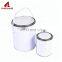 Round small medium large sealing type coating tin can for paint glue