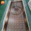Foshan Manufactroy Interior Door Screen Stainless Steel Room Divider Partition Architectural Design