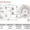 JINLE Brand 12V 1.6KW DC Motor For Hydraulic Pump