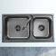920170 HIGOLD SUS 304 Stainless Steel Pressing Sink Double Bowls Sink