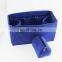 yellow color promotional cosmetic handbag purse felt make up organizer bag