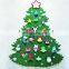 5 Designs Felt Christmas Ornaments Felt Christmas Tree Hanging Decorations