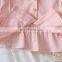 A0204# Baby Girl Sets Summer Sleeveless Top Solid Color Shorts 2Pcs Children'S Sweater