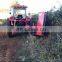 3 point China 15-50hp Farm Machinery Small Tractor PTO rear mounted hydraulic Verge grass mulcher Side Flail Mower
