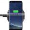 Fast Wireless Charger Aluminum Alloy Wireless Charger 2.5D Stalinite Charging Station with Type-C Port