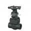 High Pressure Forged Technical A105 Manual Gate Valve With Weld End