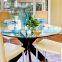 Rectangular Tabletops Clear Glass Table Tops Modern Transparent Clear Rectangle Furniture
