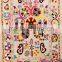 Suzani Twin Size Vintage Bedspread Beautiful Uzbek Embroidery Suzani Tapestry Handmade Suzani Flower Blanket