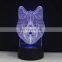 Acrylic 3D illusion lamp LED club night light for children