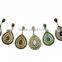 fancy earring designer inspired wholesale with good quality alta calidad arete dije colgante