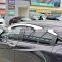 Chrome door visor side window deflector shade sun rain shield silver strips guard for Honda vezel