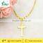 Catholic simple cross pendant