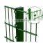 High quality PVC coated double wire mesh panel for workplace/double wire mesh fence