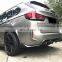 F85 X5M Carbon Fiber Rear Diffuser Lips for BMW F86 X6M 14-18