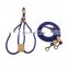 rope dog harness and leash set genuine leather design handsfree set latest design