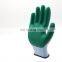 Wholesale 13 Gauge Women Lady Green Garden Smooth Nitrile Gloves Cut Resistant Nitrile Safety Work Hand Garden gloves