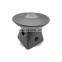 matte grey mini modern ceramic essential candle aroma aroma tea light oil incense burner