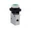 New Design Stainless Steel JM322PP G1/4 Thread Flat Head 3 Port 2 Way Micro Mechanical Pneumatic Valve