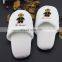 Good price comfortable custom logo hotel indoor slippers