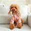Trendy Outdoor Clothing 2021 Designer Winter High Fashion Dress Pet Winter Vest Dog Wear Clothes