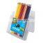 Wholesale custom professional multi wood kids color pencils set with box