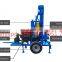 Kenya Hot selling 80m portable diesel hydraulic water well drilling machine/water well drilling rig