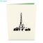 Paris Love Scene Eiffel Tower 3D Greeting Card Best 3D Gift Cards for Parents on Valentine’s Day