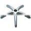 QCP- E07 High Quality Metal Five-star Tripod Office Chair Swivel Chair Base