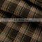 Fashionable and beautiful 73%Cotton 27%Linen Men's Plaid shirt fabric for business and leisure with factory price