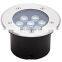 Round Outdoor Garden Buried Lamp Landscape Light 85 265V IP65 304 Stainless Steel Cover Underground Lamp