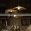 Chinese LED Pendant Light Bamboo Chandelier Tea House Hot Pot Restaurant Hall LED Pendant Lamp Lanterns Decorative