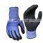 Customized En388 4543 High Performance Anti Knife Nitrile Glove Machine Cut Resistant Coarse Surface Glove Good Grip