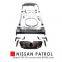Front Bumper Grille Light Cover Fender Side Skirt Car Accessory For Nissan Patrol P100 Y62 Convert into Nissan Style