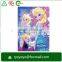 Customzied PP a4 size L shaped plastic folder with CMYK printing